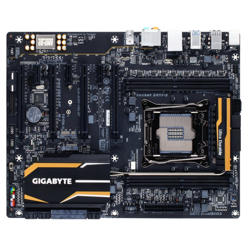 Gigabyte LGA 2011-3 X99 4 Memory DIMMs 4 Way 