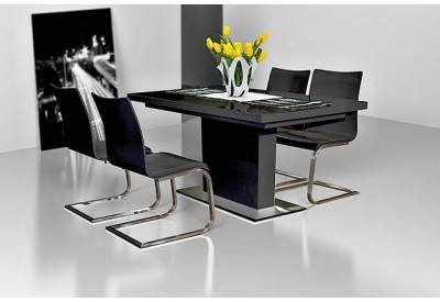 Galds Evita Glass White